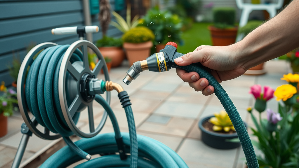 Organized shed with clean and well-maintained gardening tools; picking the right gardening tools